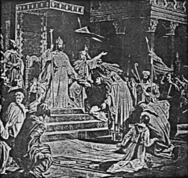 Coronation of Charlemagne -Courtesy of the Bettman Archive